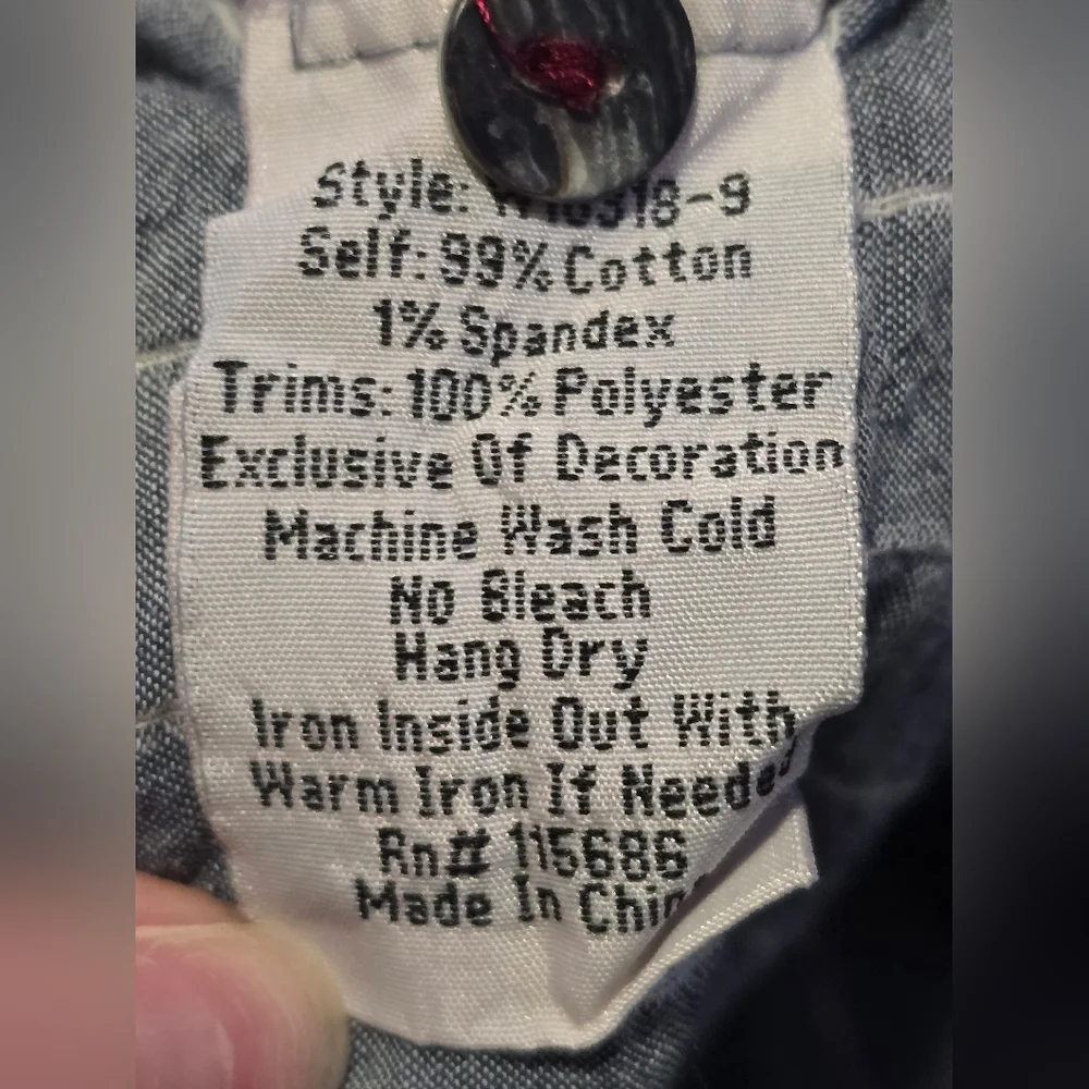 Johnny Was Workshop Button Down Shirt Lot of 2 Size Small - Picture 11 of 15